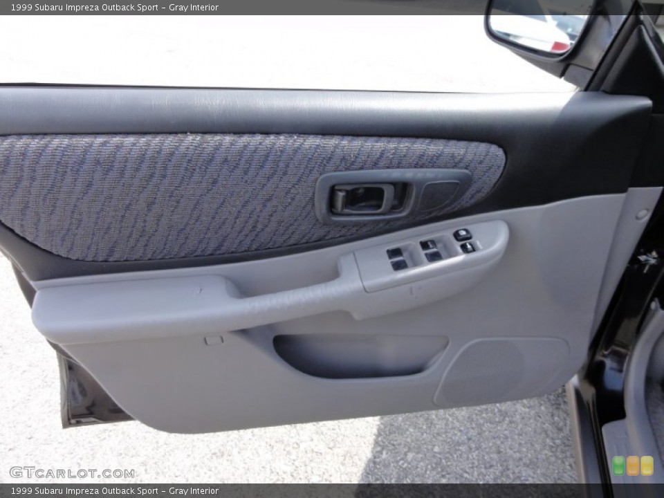 Gray Interior Door Panel for the 1999 Subaru Impreza Outback Sport #53607249