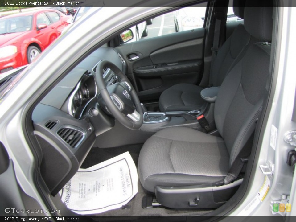 Black Interior Photo for the 2012 Dodge Avenger SXT #53607364