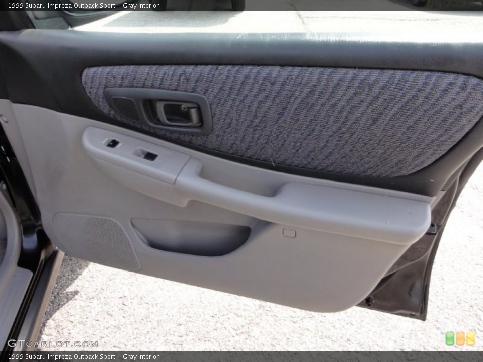 Gray Interior Door Panel for the 1999 Subaru Impreza Outback Sport #53607365