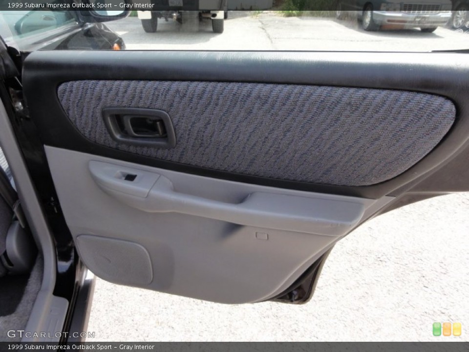 Gray Interior Door Panel for the 1999 Subaru Impreza Outback Sport #53607387