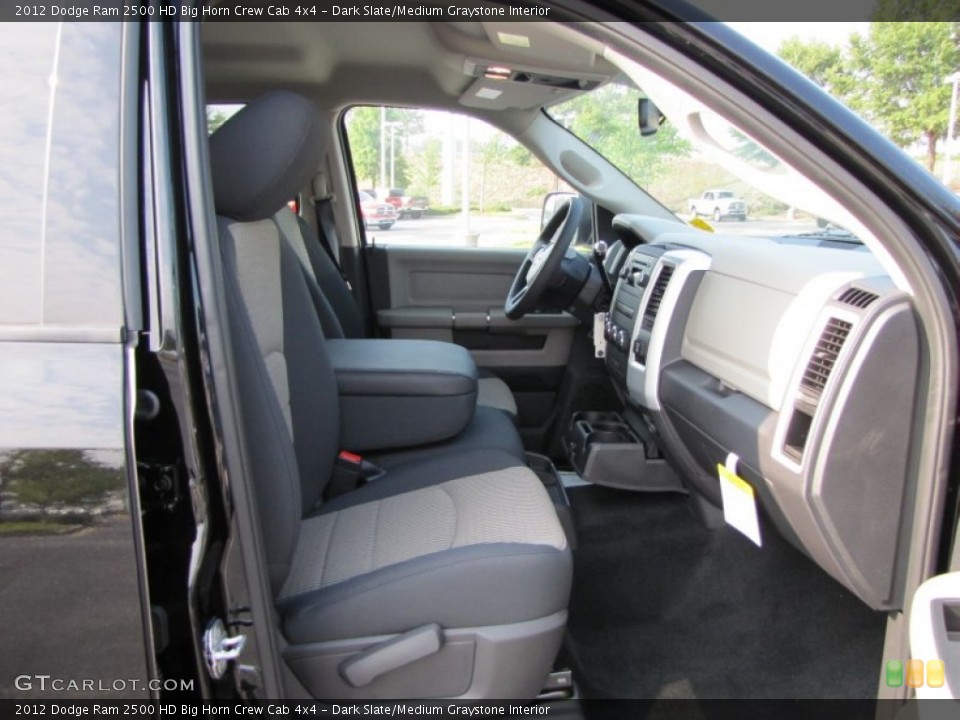 Dark Slate/Medium Graystone Interior Photo for the 2012 Dodge Ram 2500 HD Big Horn Crew Cab 4x4 #53607798
