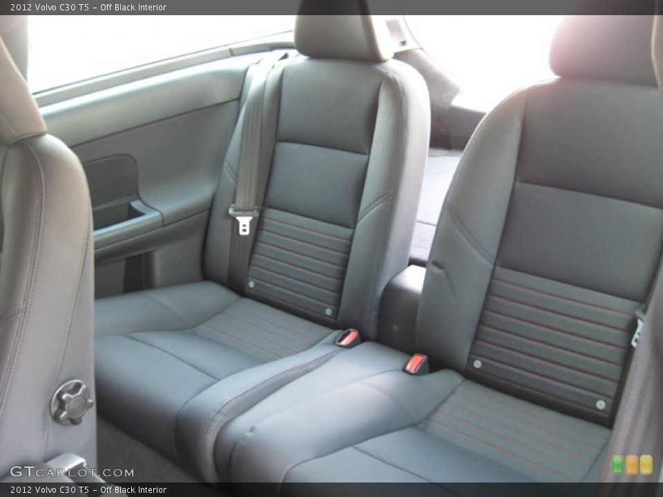 Off Black Interior Photo for the 2012 Volvo C30 T5 #53609265