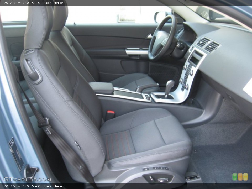 Off Black Interior Photo for the 2012 Volvo C30 T5 #53609298