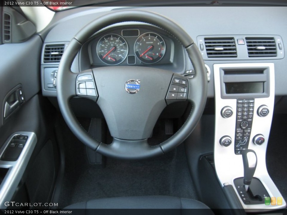 Off Black Interior Dashboard for the 2012 Volvo C30 T5 #53609339