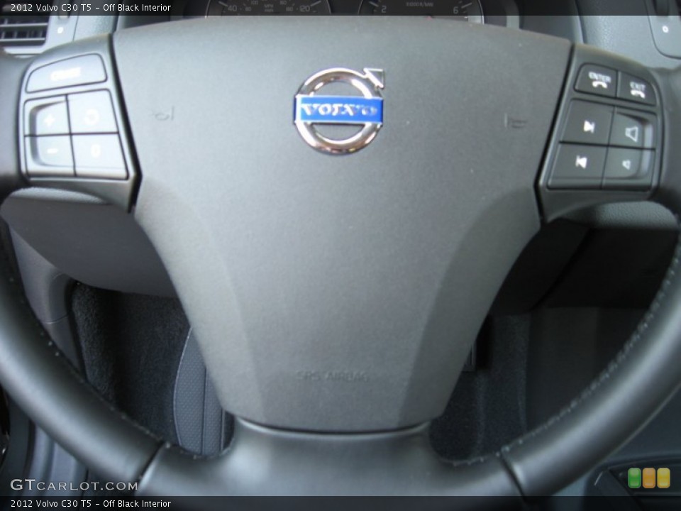 Off Black Interior Steering Wheel for the 2012 Volvo C30 T5 #53609373