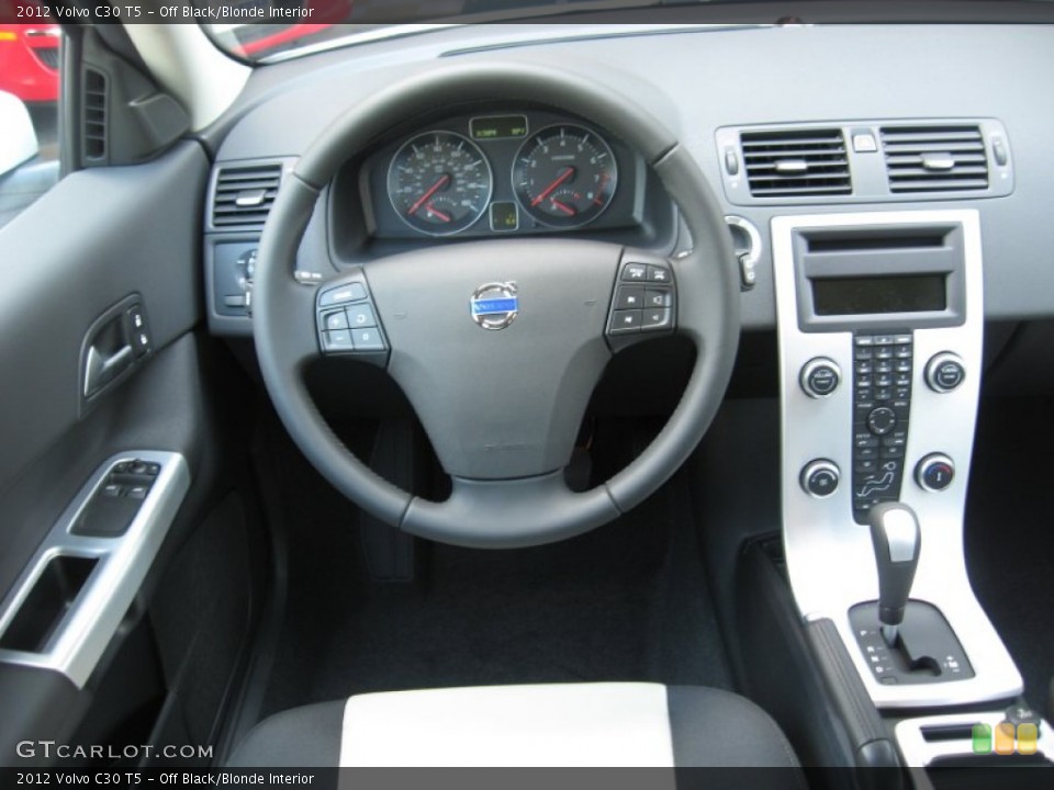 Off Black/Blonde Interior Dashboard for the 2012 Volvo C30 T5 #53609718
