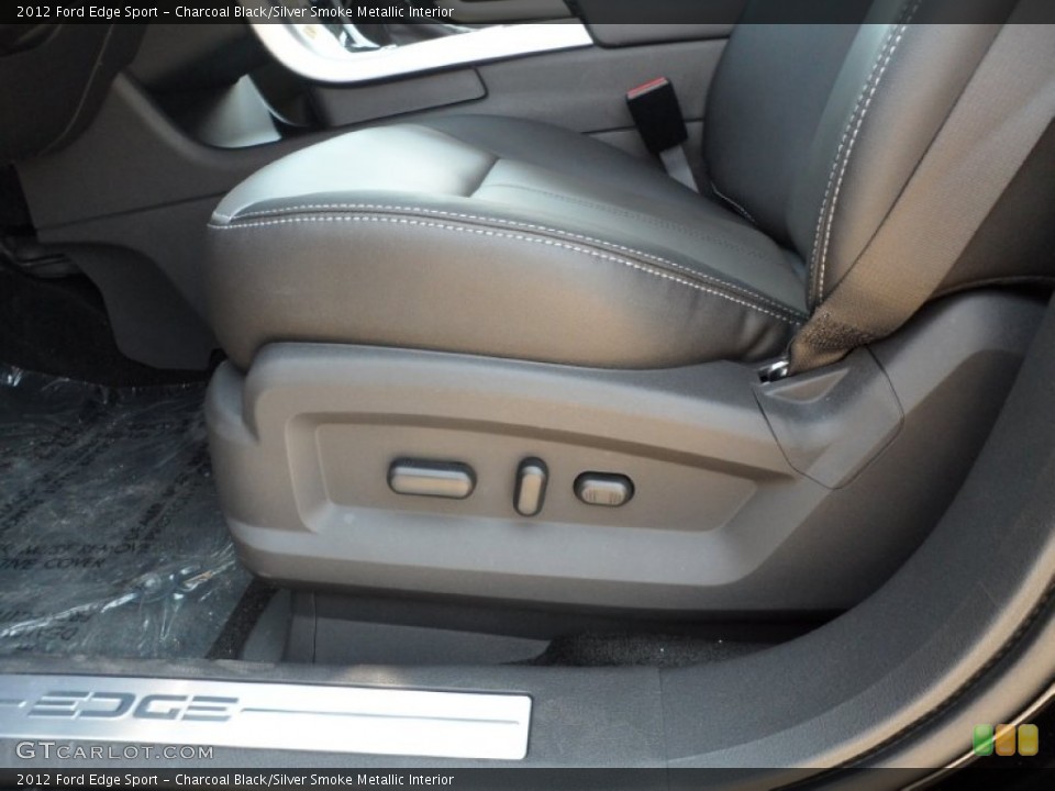 Charcoal Black/Silver Smoke Metallic Interior Photo for the 2012 Ford Edge Sport #53609772