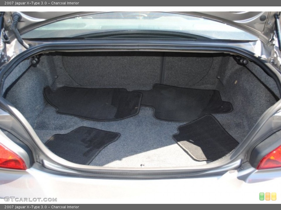 Charcoal Interior Trunk for the 2007 Jaguar X-Type 3.0 #53610506