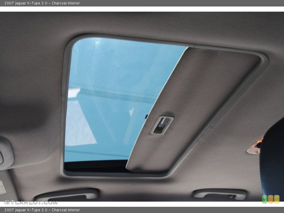 Charcoal Interior Sunroof for the 2007 Jaguar X-Type 3.0 #53610687