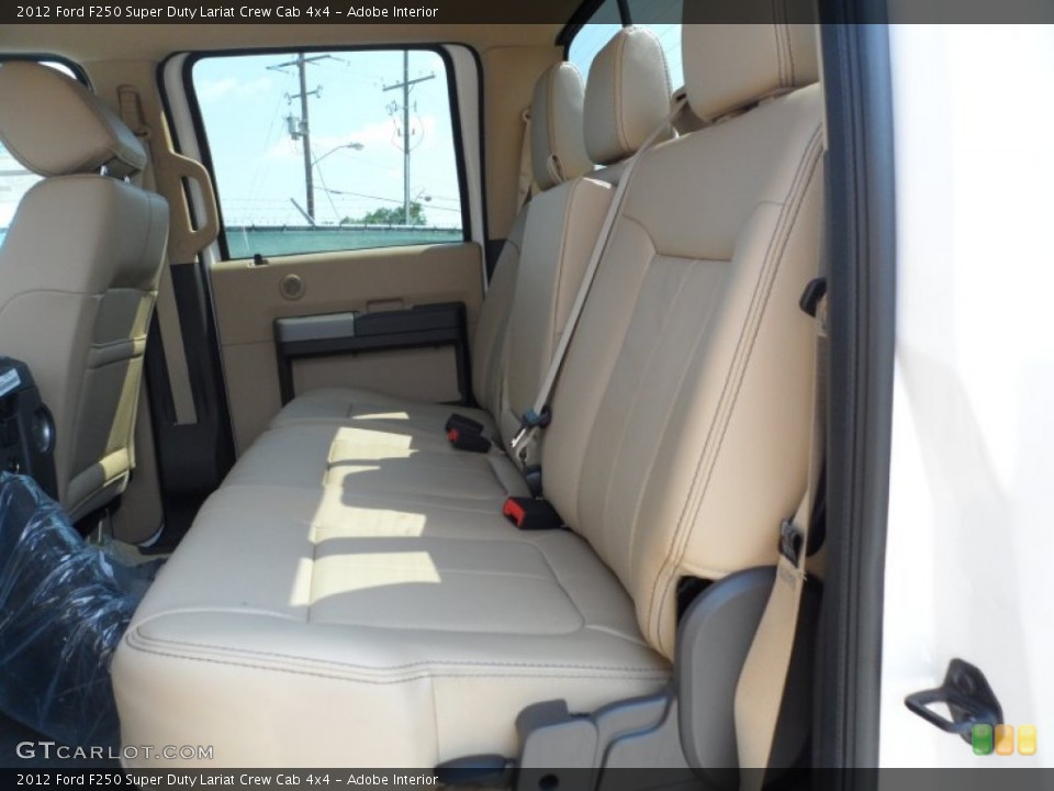 Adobe Interior Photo for the 2012 Ford F250 Super Duty Lariat Crew Cab 4x4 #53610720