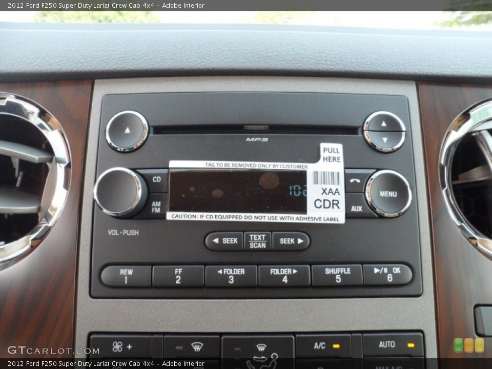 Adobe Interior Audio System for the 2012 Ford F250 Super Duty Lariat Crew Cab 4x4 #53610816