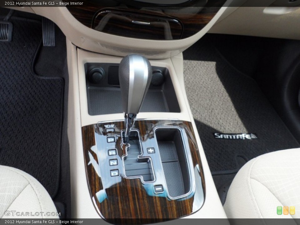 Beige Interior Transmission for the 2012 Hyundai Santa Fe GLS #53611383