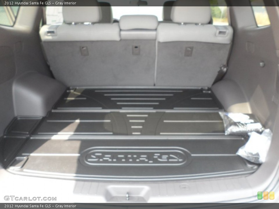 Gray Interior Trunk for the 2012 Hyundai Santa Fe GLS #53612298