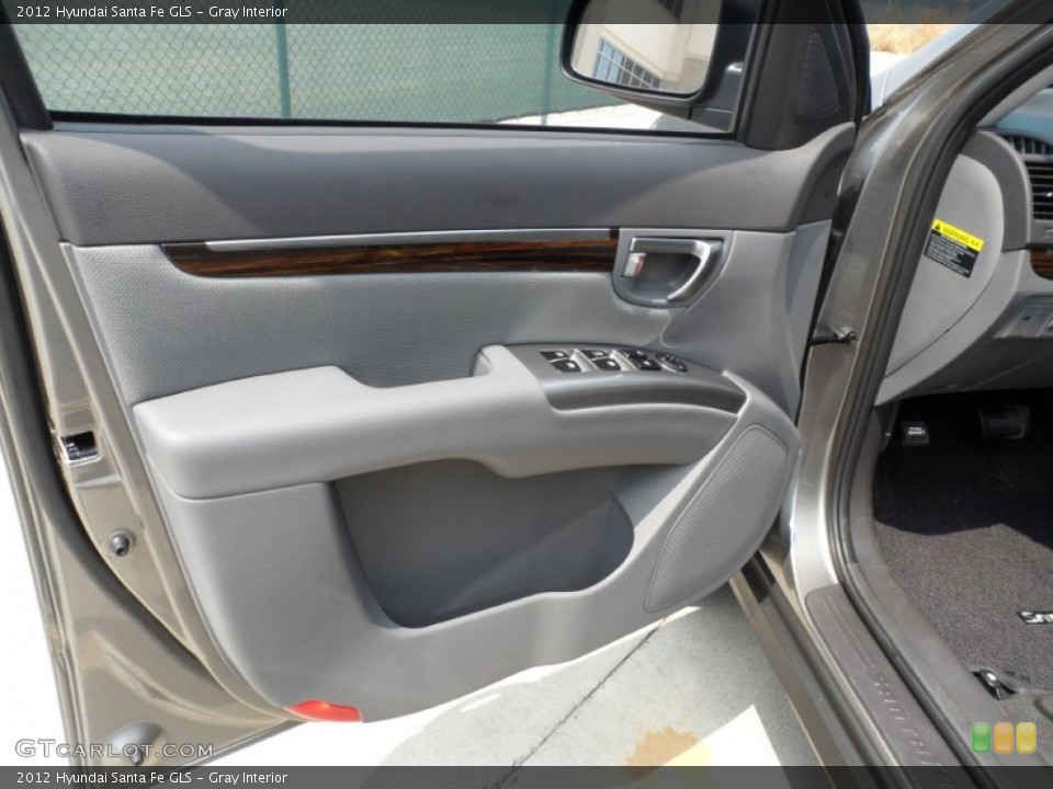 Gray Interior Door Panel for the 2012 Hyundai Santa Fe GLS #53612341