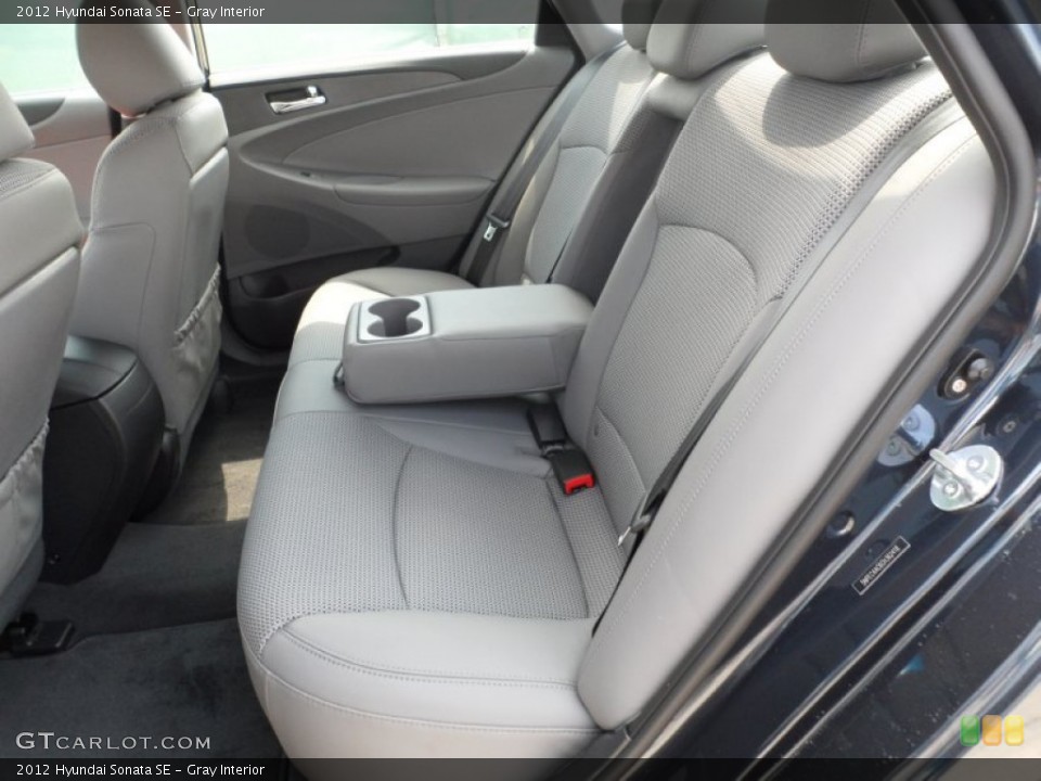 Gray Interior Photo for the 2012 Hyundai Sonata SE #53612770