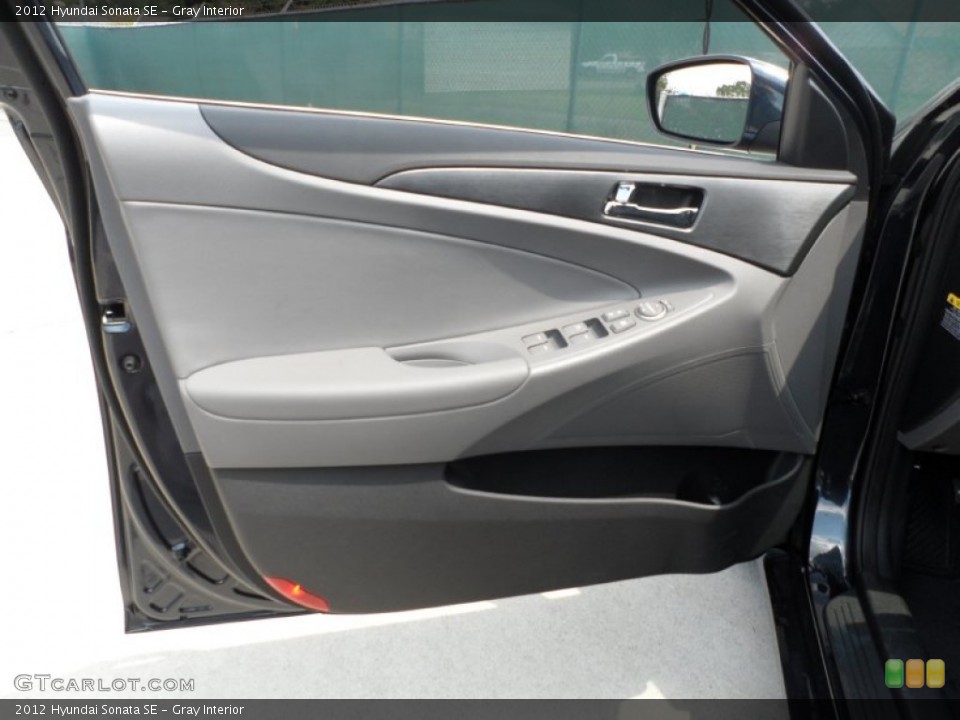 Gray Interior Door Panel for the 2012 Hyundai Sonata SE #53612784