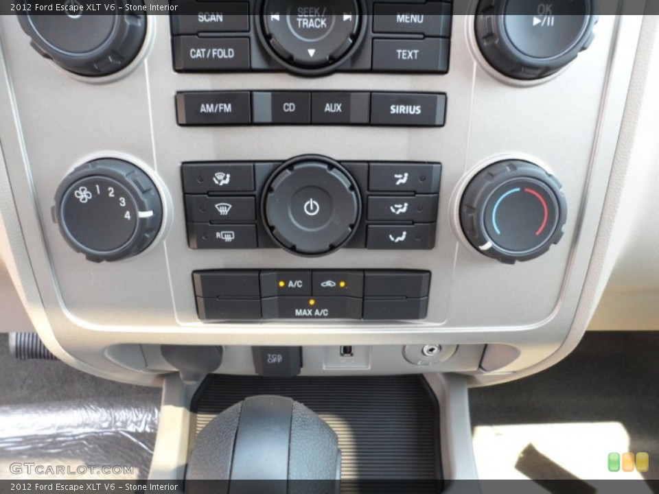 Stone Interior Controls for the 2012 Ford Escape XLT V6 #53614001