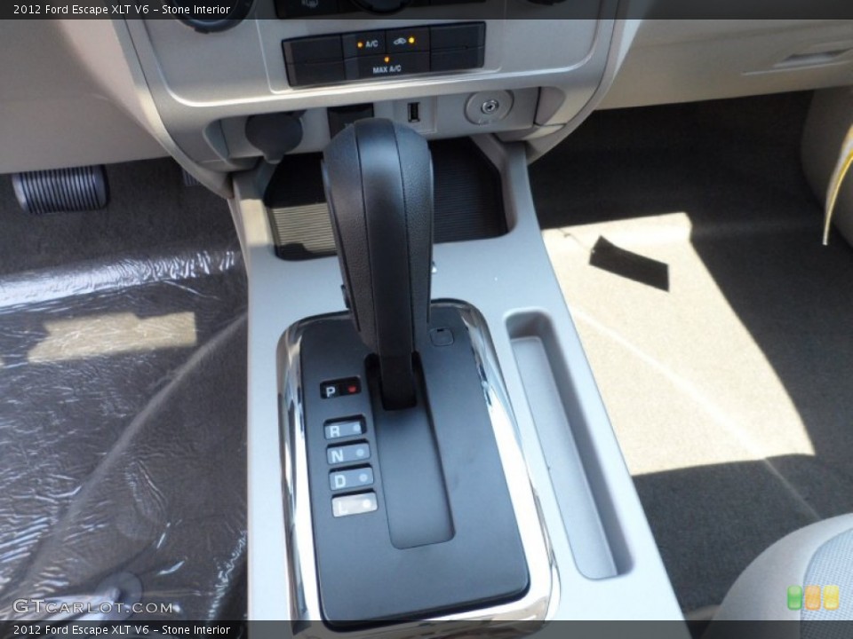 Stone Interior Transmission for the 2012 Ford Escape XLT V6 #53614016
