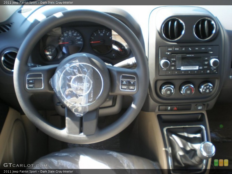 Dark Slate Gray Interior Transmission for the 2011 Jeep Patriot Sport #53614425