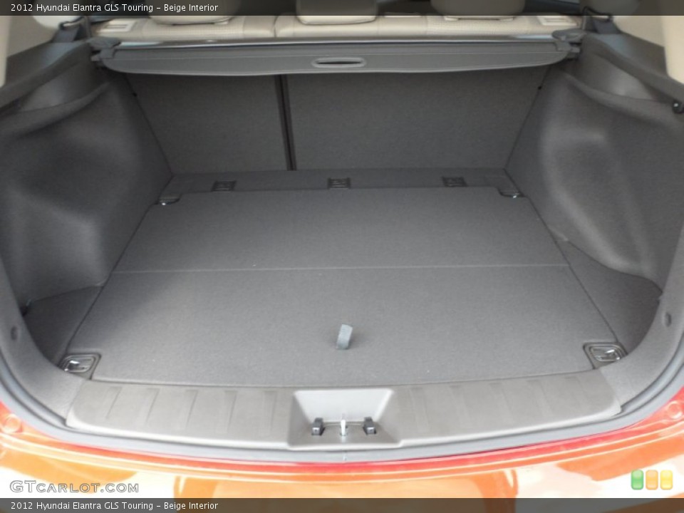 Beige Interior Trunk for the 2012 Hyundai Elantra GLS Touring #53615314