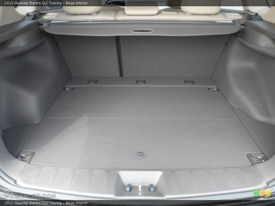 Beige Interior Trunk for the 2012 Hyundai Elantra GLS Touring #53615766