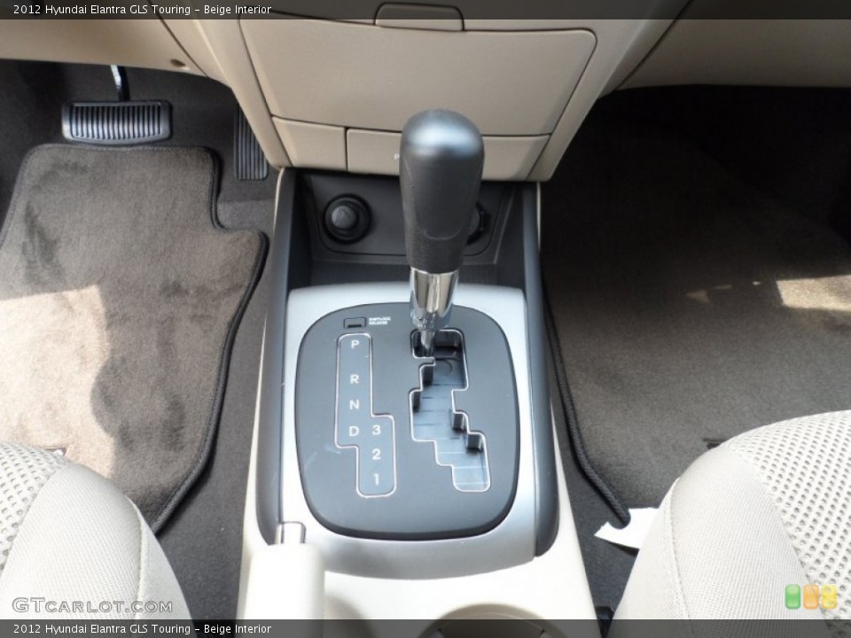 Beige Interior Transmission for the 2012 Hyundai Elantra GLS Touring #53615910