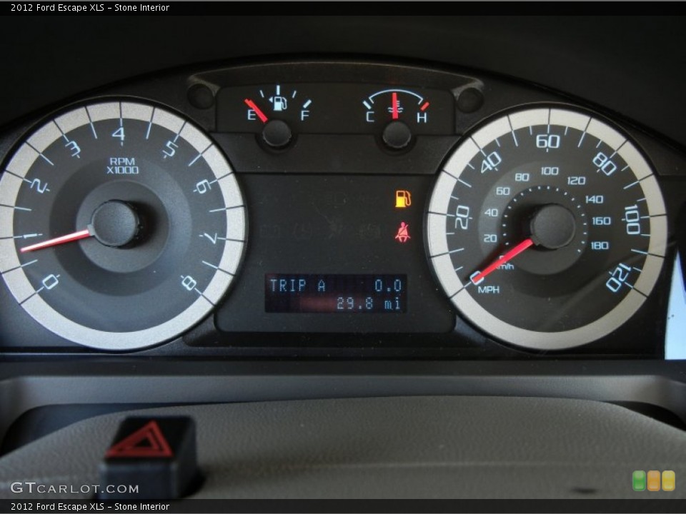 Stone Interior Gauges for the 2012 Ford Escape XLS #53616048