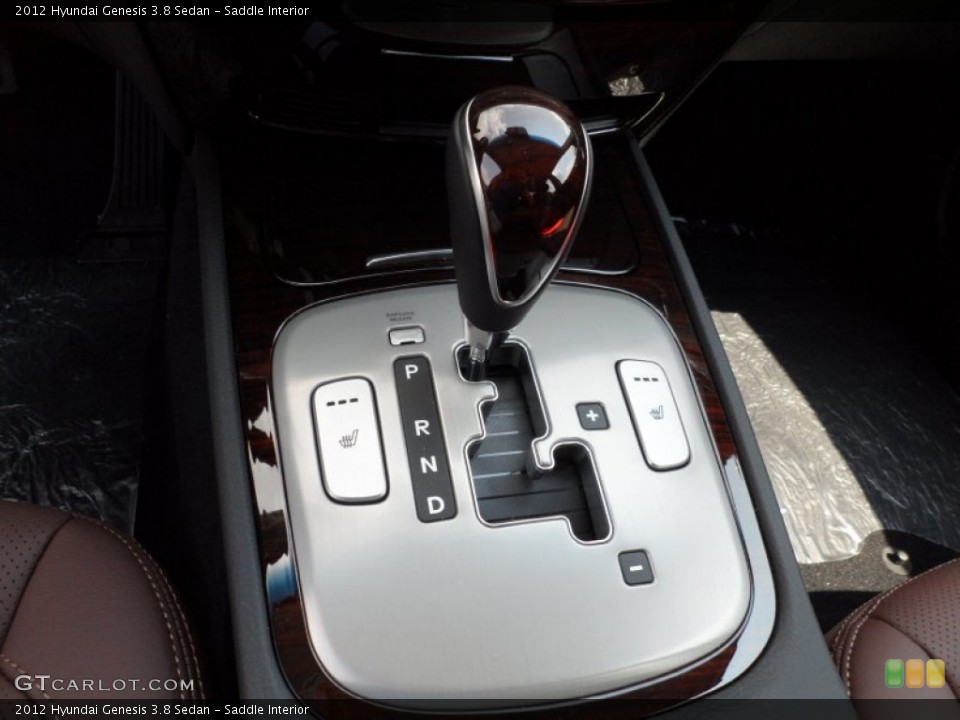 Saddle Interior Transmission for the 2012 Hyundai Genesis 3.8 Sedan #53616807