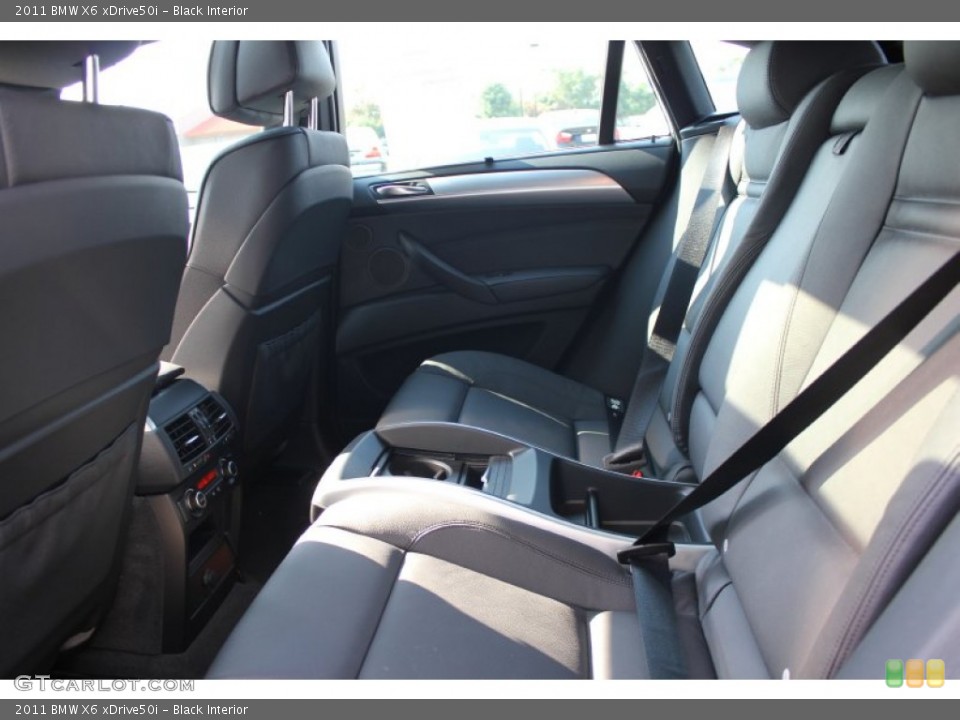 Black Interior Photo for the 2011 BMW X6 xDrive50i #53617482