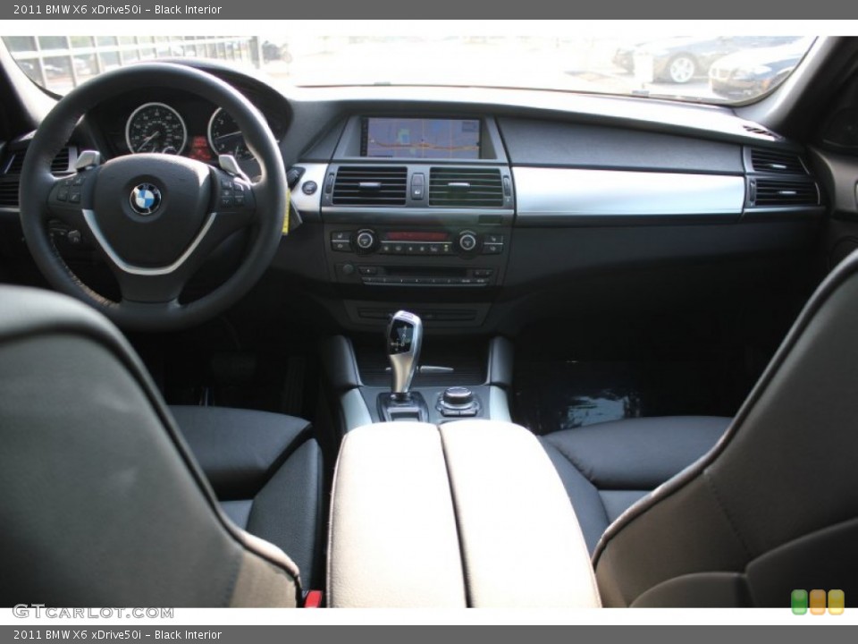 Black Interior Dashboard for the 2011 BMW X6 xDrive50i #53617633