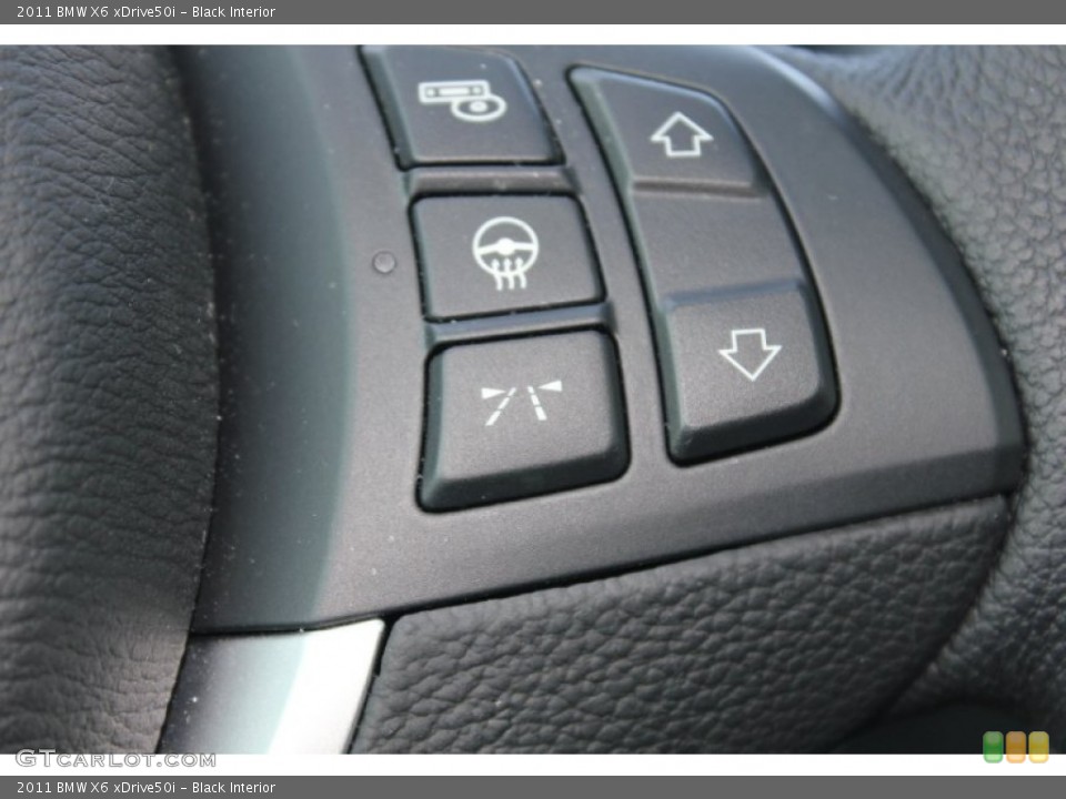Black Interior Controls for the 2011 BMW X6 xDrive50i #53617785