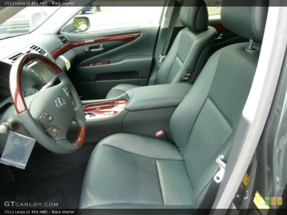 Black Interior Photo for the 2011 Lexus LS 460 AWD #53617923