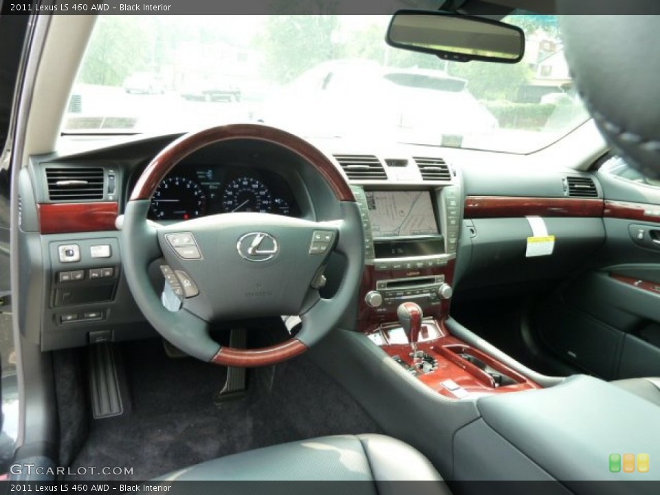 Black Interior Photo for the 2011 Lexus LS 460 AWD #53617951