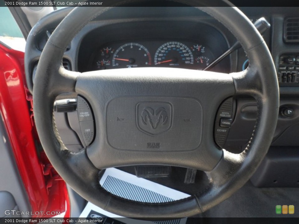 Agate Interior Steering Wheel for the 2001 Dodge Ram 1500 SLT Club Cab #53619345