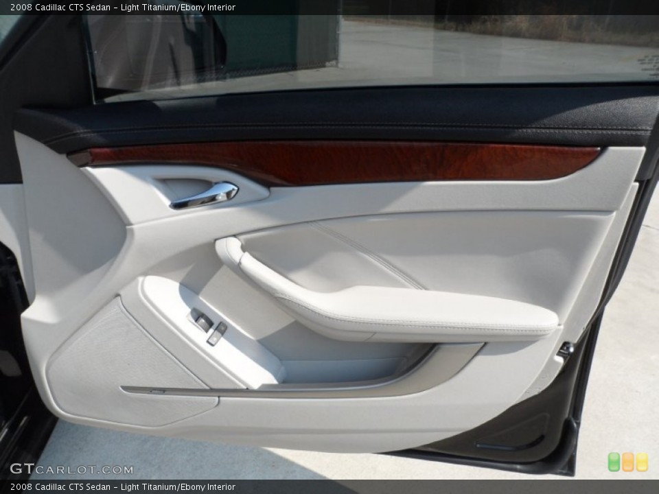 Light Titanium/Ebony Interior Door Panel for the 2008 Cadillac CTS Sedan #53620479
