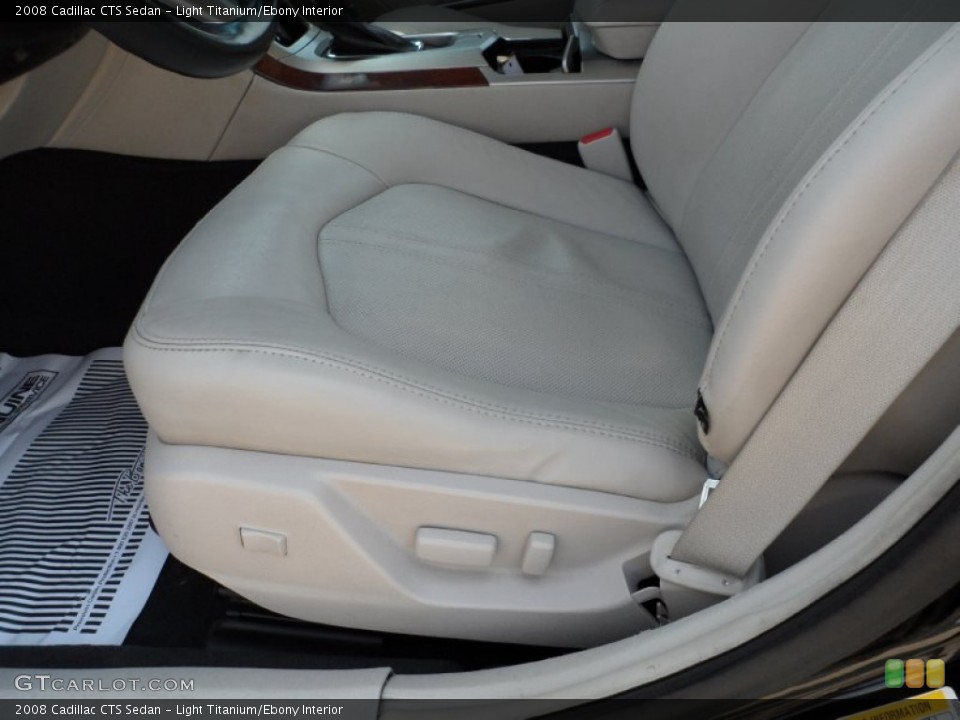Light Titanium/Ebony Interior Photo for the 2008 Cadillac CTS Sedan #53620515