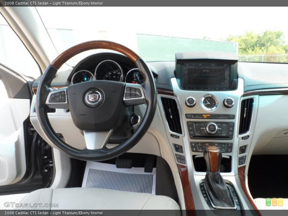 Light Titanium/Ebony Interior Dashboard for the 2008 Cadillac CTS Sedan #53620521