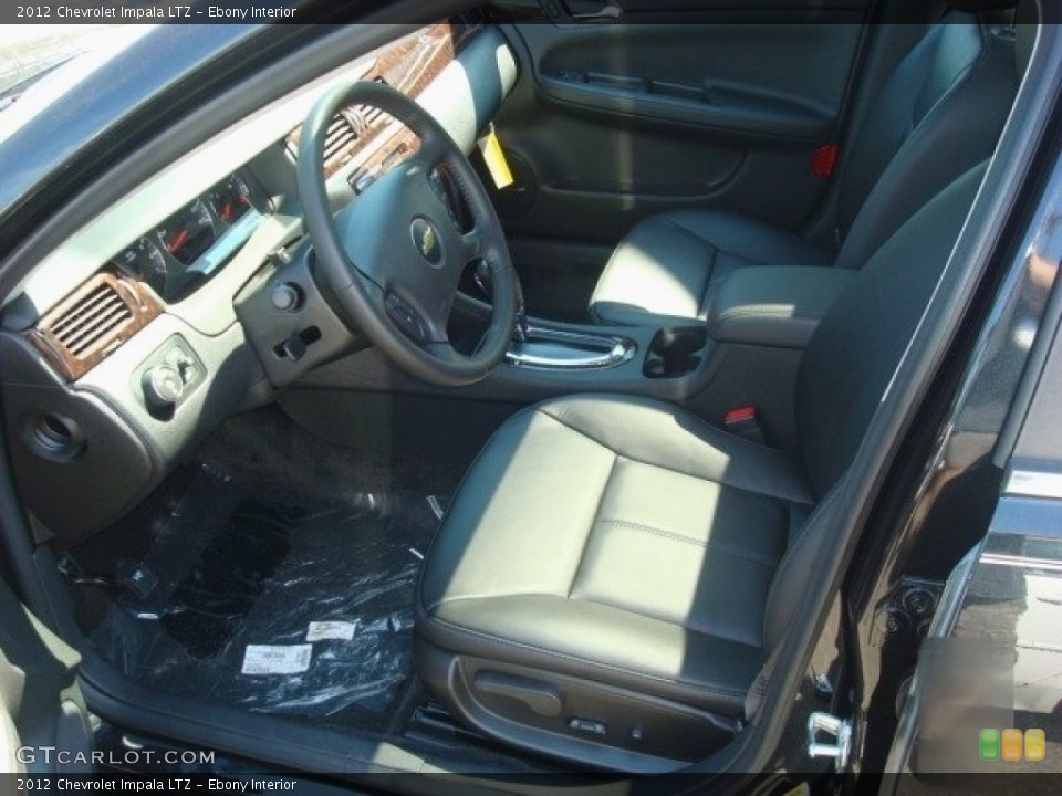 Ebony Interior Photo for the 2012 Chevrolet Impala LTZ #53623073