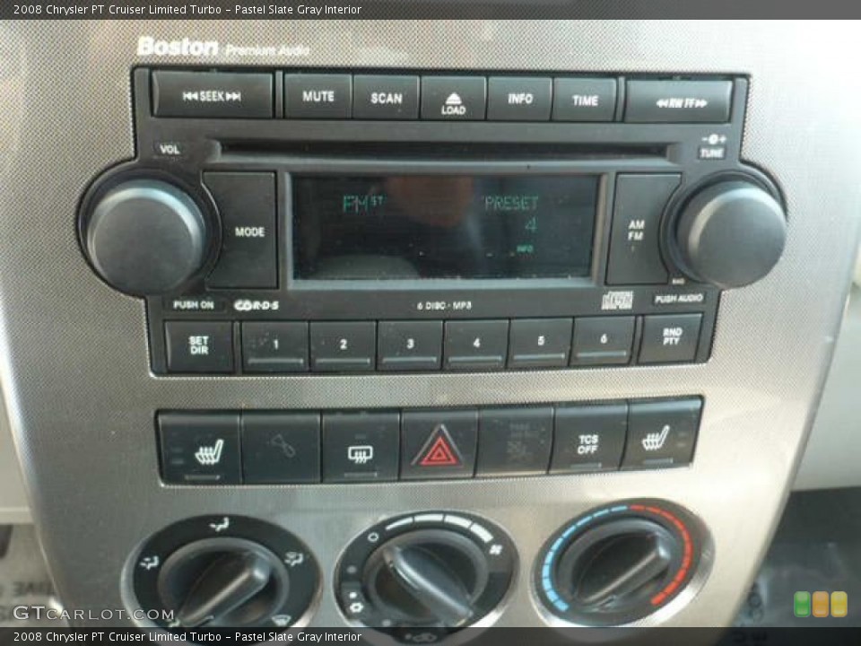 Pastel Slate Gray Interior Audio System for the 2008 Chrysler PT Cruiser Limited Turbo #53623295