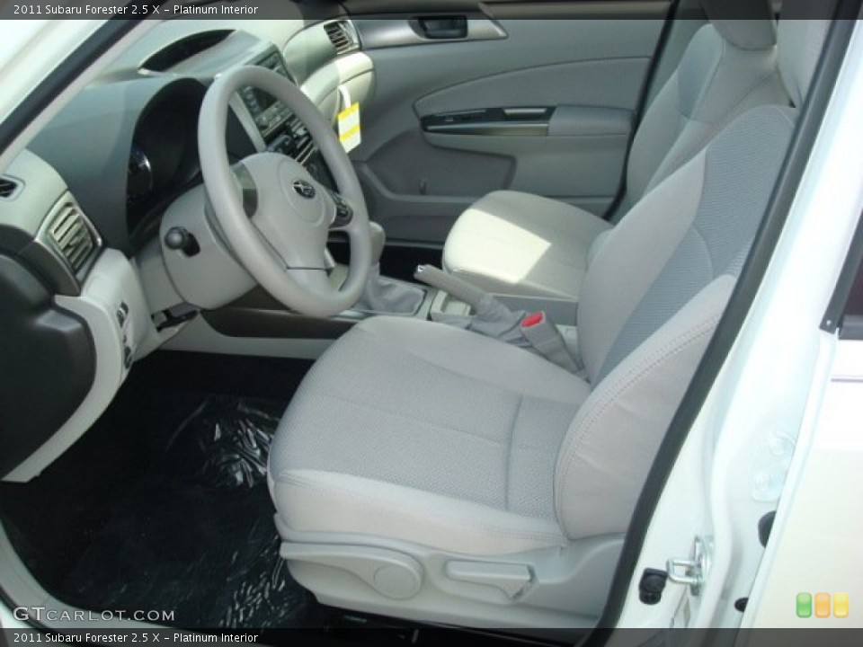 Platinum Interior Photo for the 2011 Subaru Forester 2.5 X #53623571