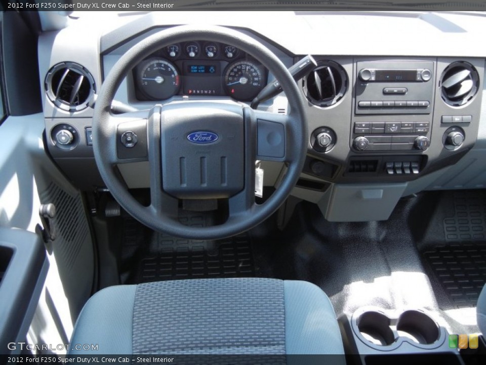Steel Interior Dashboard for the 2012 Ford F250 Super Duty XL Crew Cab #53624641