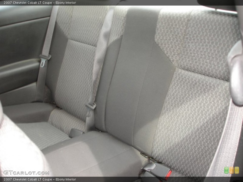 Ebony Interior Photo for the 2007 Chevrolet Cobalt LT Coupe #53625202