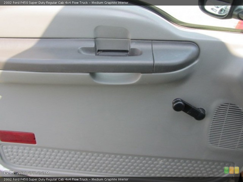 Medium Graphite Interior Door Panel for the 2002 Ford F450 Super Duty Regular Cab 4x4 Plow Truck #53625519