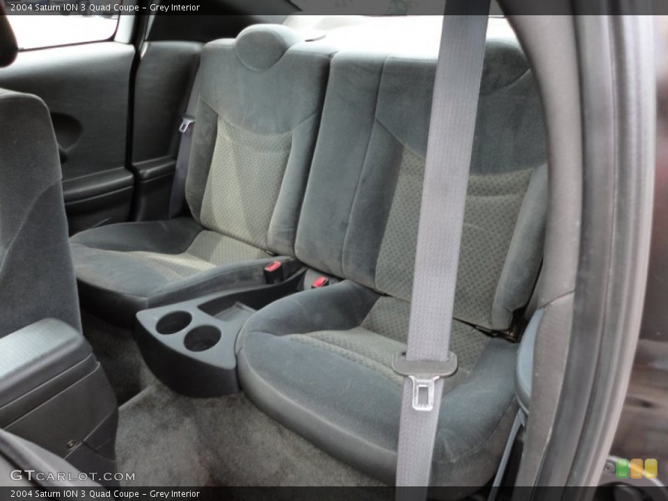 Grey Interior Photo for the 2004 Saturn ION 3 Quad Coupe #53625776