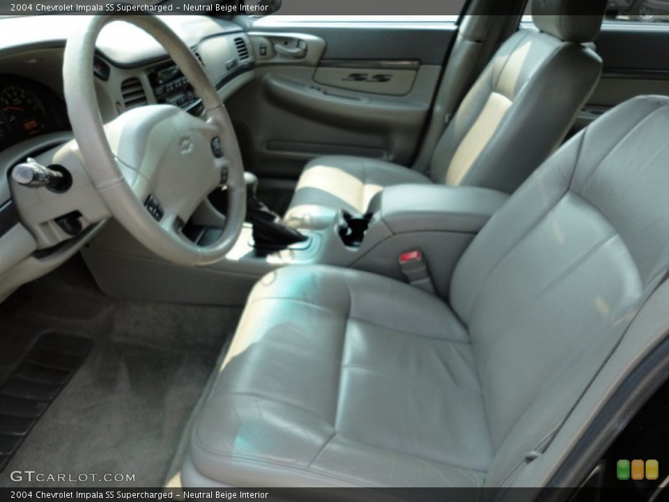 Neutral Beige Interior Photo for the 2004 Chevrolet Impala SS Supercharged #53626739