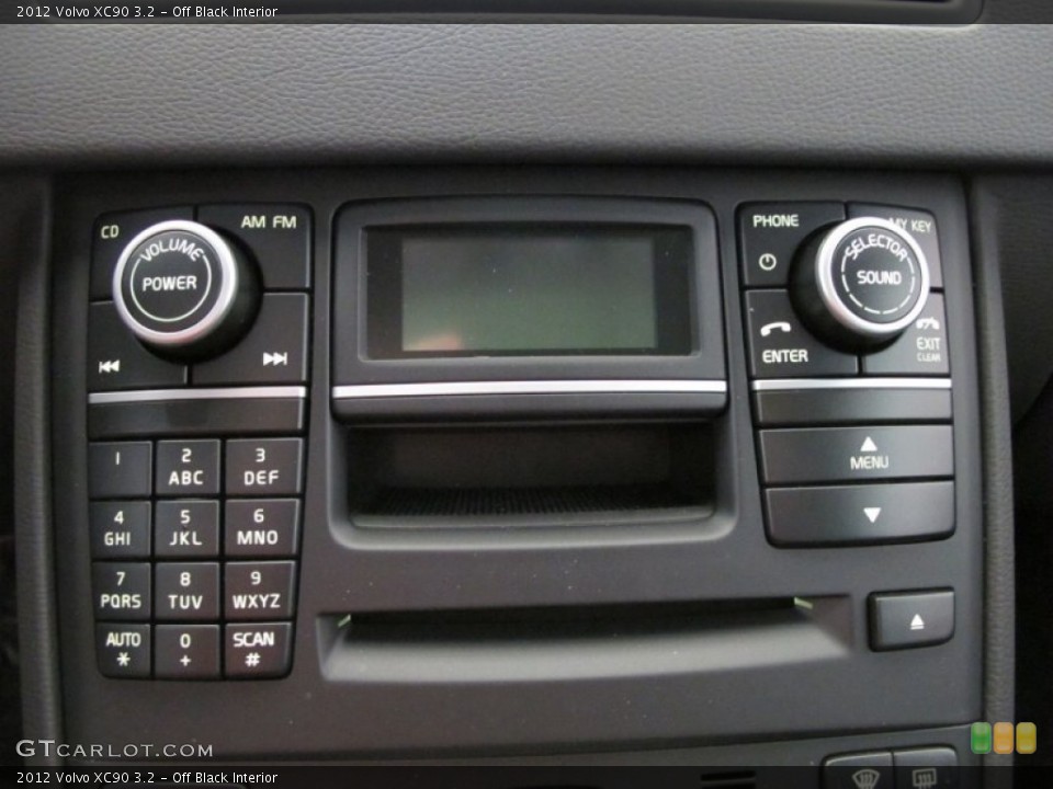 Off Black Interior Controls for the 2012 Volvo XC90 3.2 #53627843