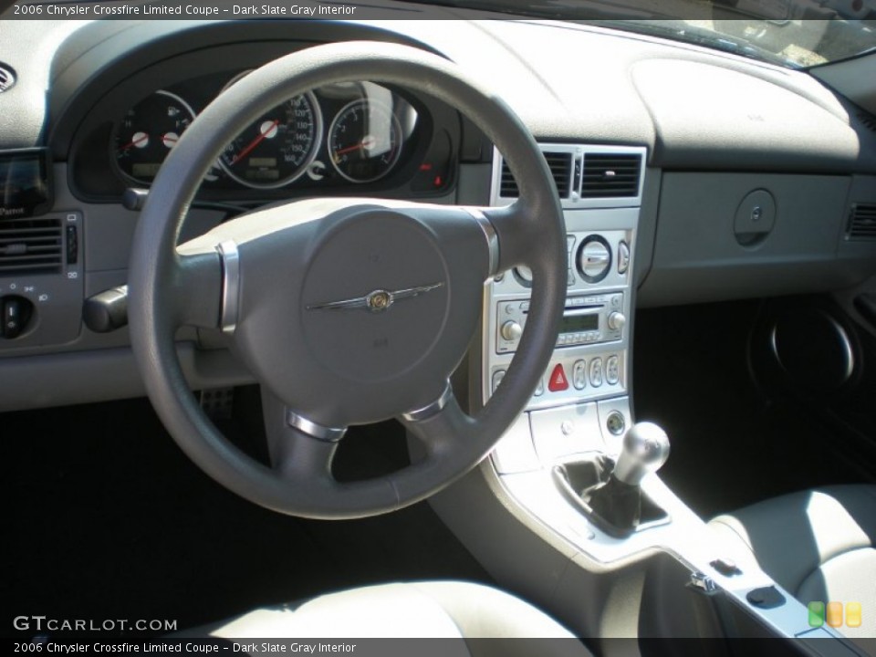 Dark Slate Gray Interior Dashboard for the 2006 Chrysler Crossfire Limited Coupe #53627996
