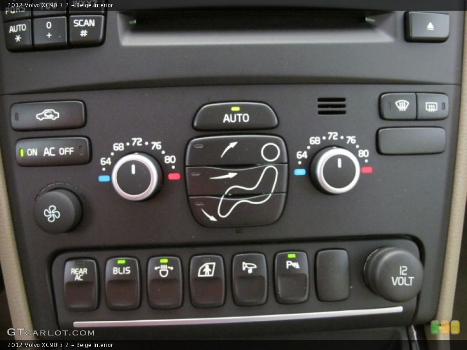 Beige Interior Controls for the 2012 Volvo XC90 3.2 #53628131