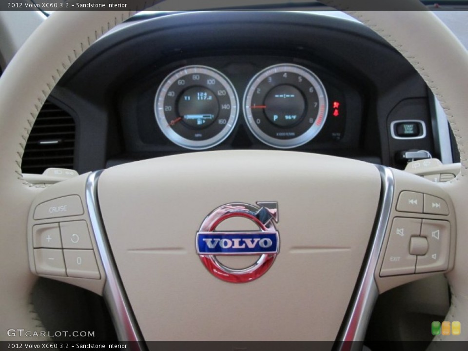 Sandstone Interior Steering Wheel for the 2012 Volvo XC60 3.2 #53628628
