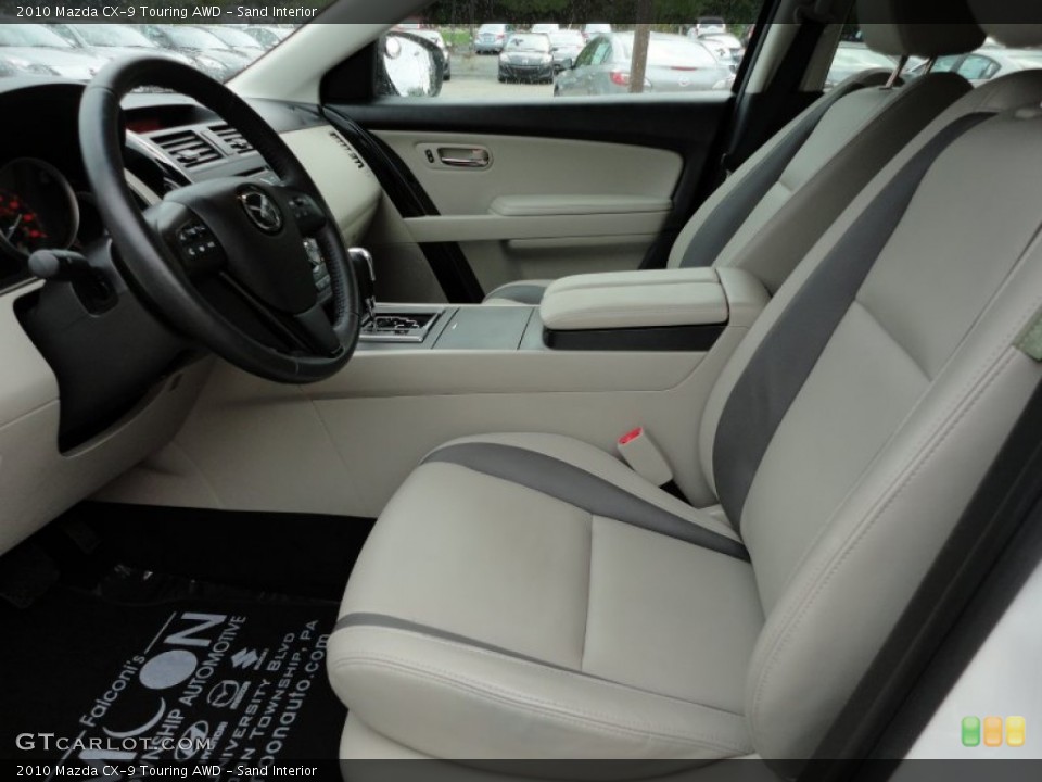Sand Interior Photo for the 2010 Mazda CX-9 Touring AWD #53629777